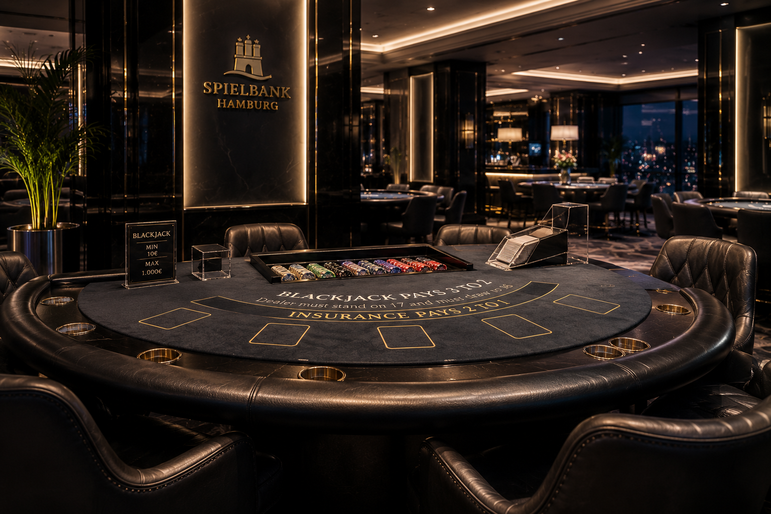 Black Jack bei der Spielbank Hamburg
